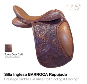 Zaldi Siodło Barroca Repujada