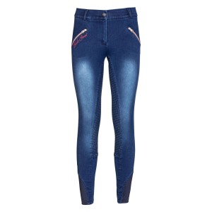 Loesdau Bryczesy damskie jeansowe Authentic Grip